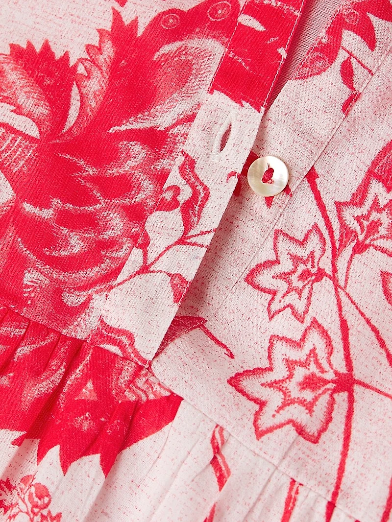 Romy Floral Cotton Minidress