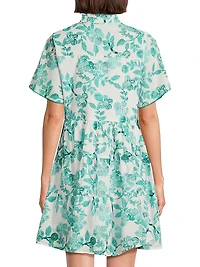 Vibeka Floral Mini Shirtdress