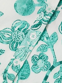 Vibeka Floral Mini Shirtdress