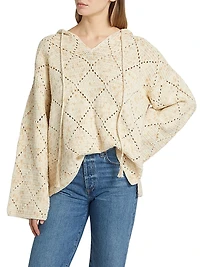 Baja Hand-Crocheted Hoodie