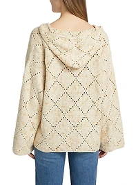Baja Hand-Crocheted Hoodie