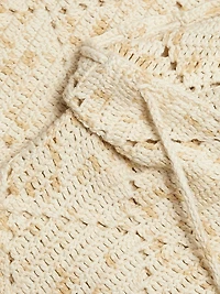 Baja Hand-Crocheted Hoodie