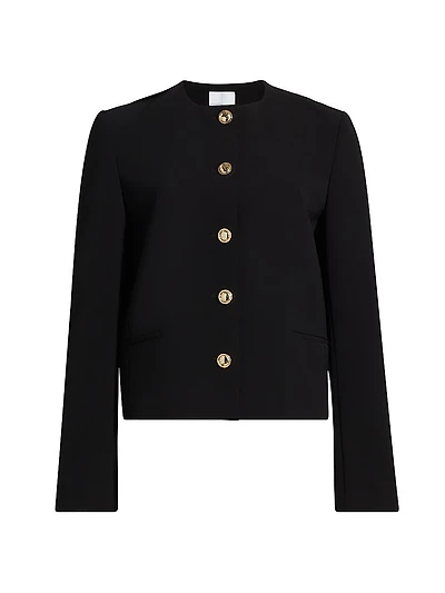Tailored Crewneck Jacket