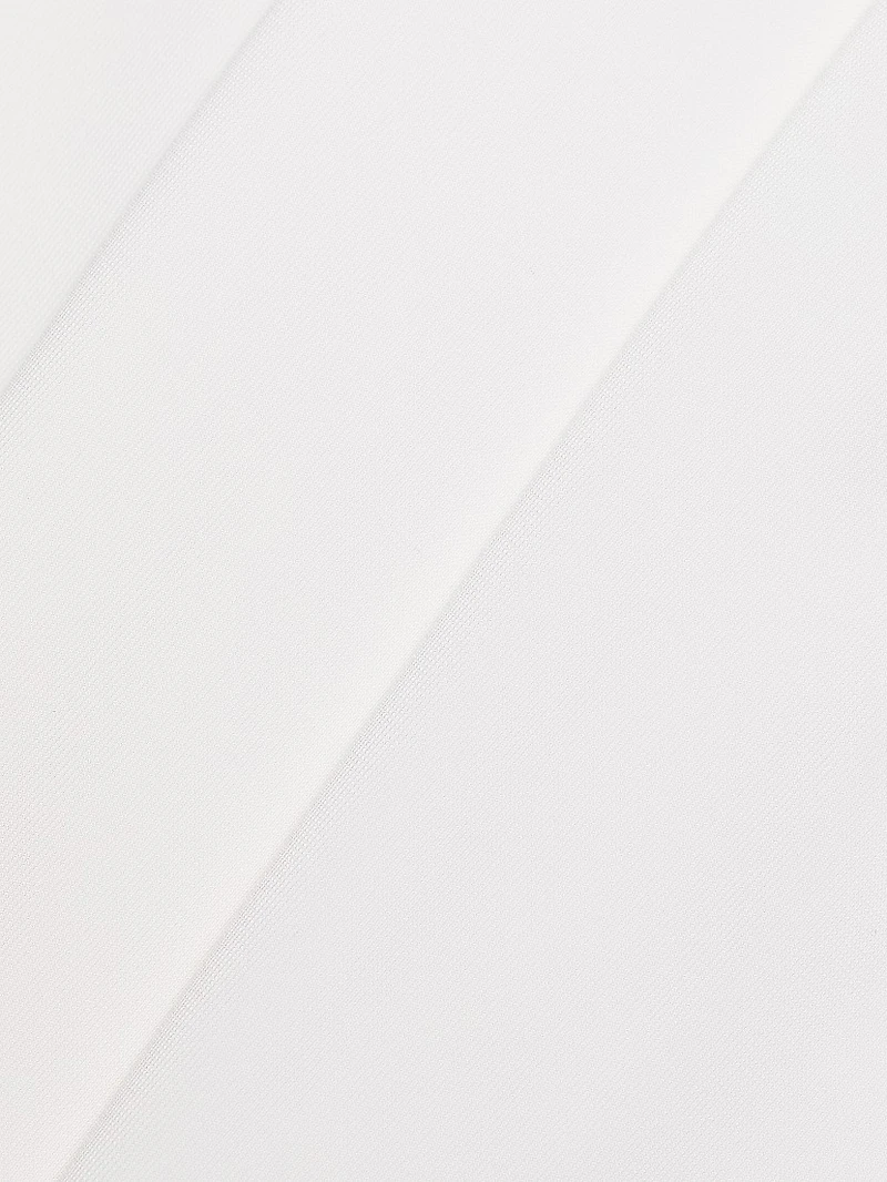 Draped Round-Neck Cape Top