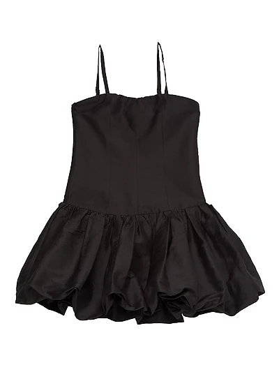 Girl's Bailey Taffeta Bubble Dress