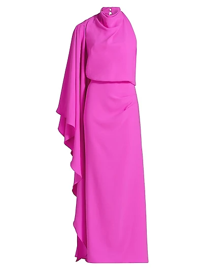 Flintshire Asymmetric Maxi Dress
