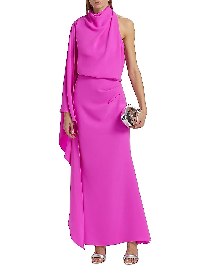 Flintshire Asymmetric Maxi Dress