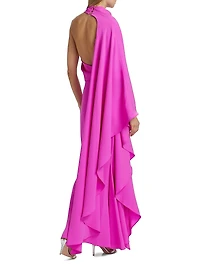 Flintshire Asymmetric Maxi Dress