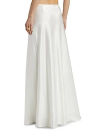 Soroba Satin Maxi Skirt