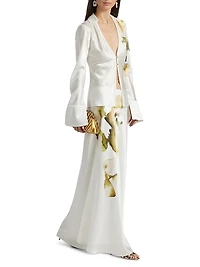 Soroba Satin Maxi Skirt