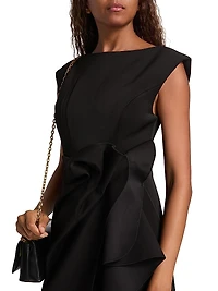 Lamberton Wrap-Effect Minidress