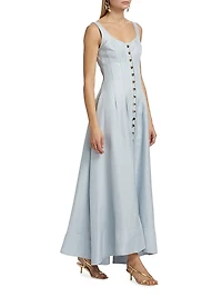 Harmeston Scoopneck A-line Maxi Dress
