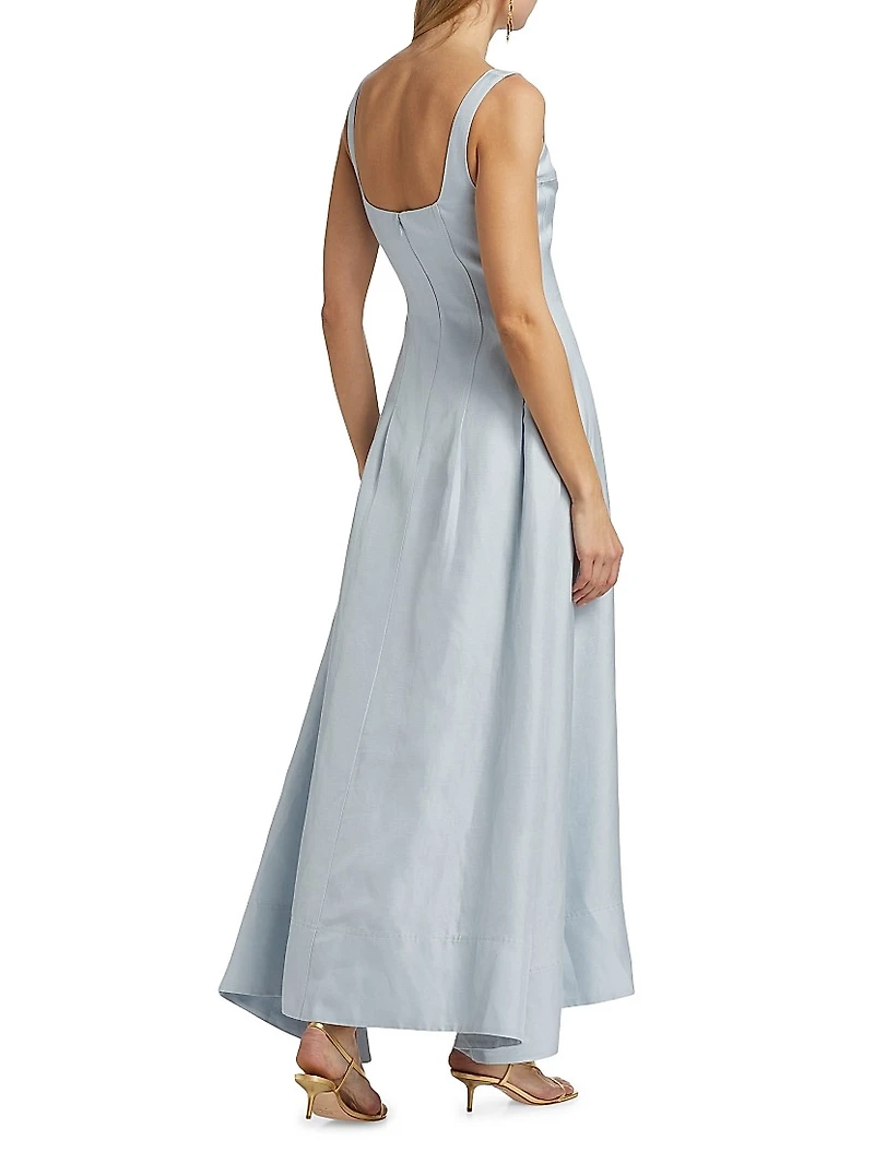Harmeston Scoopneck A-line Maxi Dress