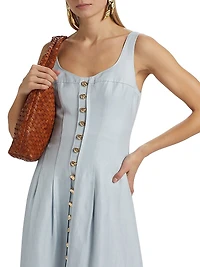 Harmeston Scoopneck A-line Maxi Dress