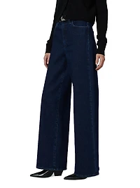 Petite Mia High-Rise Wide-Leg Jeans