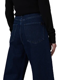Petite Mia High-Rise Wide-Leg Jeans