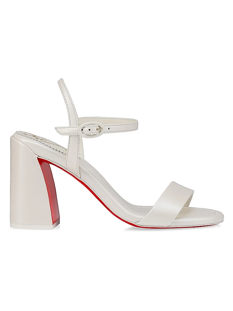 Miss Jane 85MM Leather Sandals