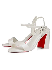 Miss Jane 85MM Leather Sandals