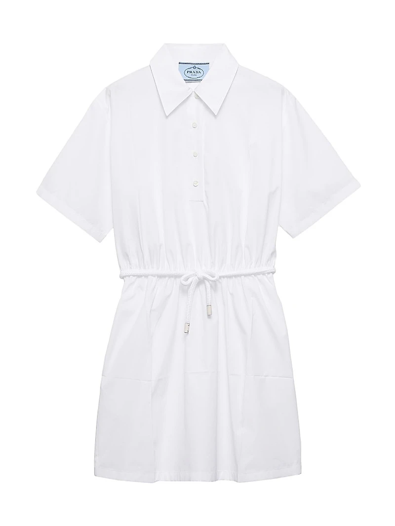 Poplin Mini-Dress