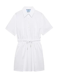 Poplin Mini-Dress