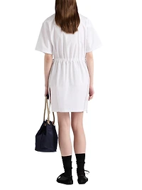 Poplin Mini-Dress