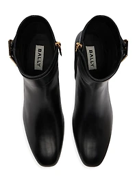 Bemeri 40MM Leather Ankle Boots