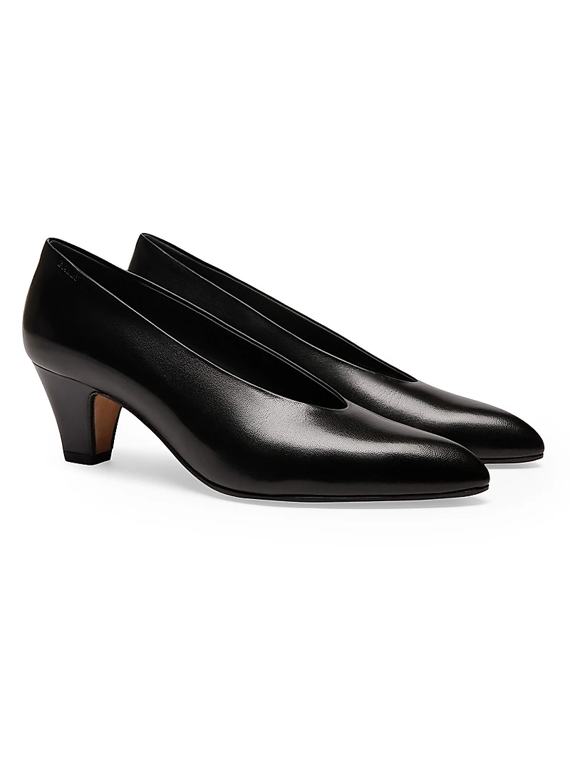 Aline 55MM Leather Pumps