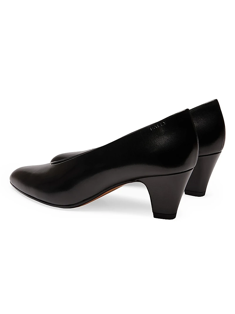 Aline 55MM Leather Pumps
