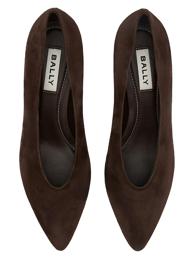 Aline 55MM Suede Pumps