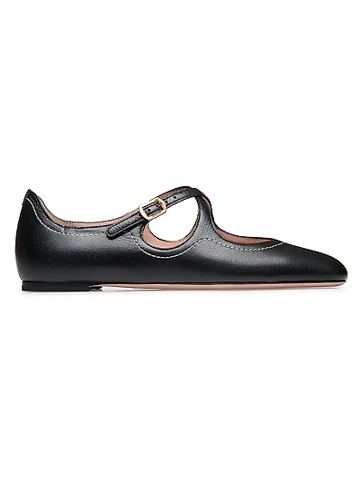 Beliska Leather Ballet Flats