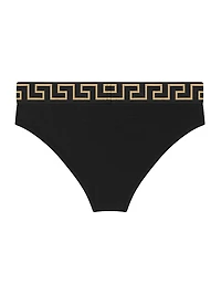 Stretch Cotton Logo Briefs