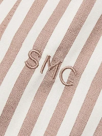 Silk Stripe Slim Shirt