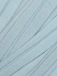 Textured Knit Midi-Skirt