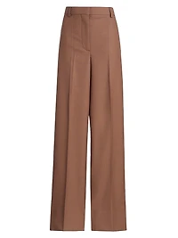Loose Wool Trousers