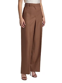 Loose Wool Trousers