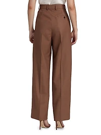 Loose Wool Trousers