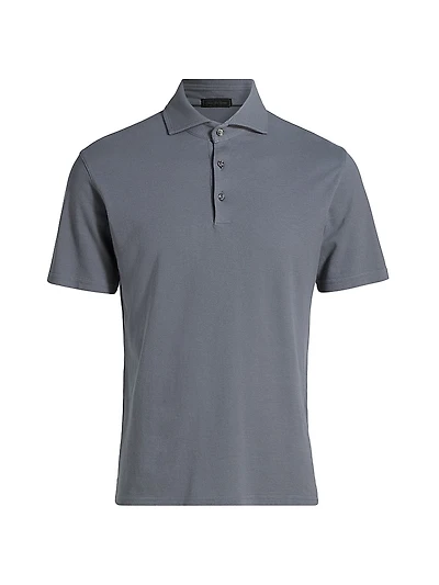COLLECTION Knit Piqué Polo Shirt