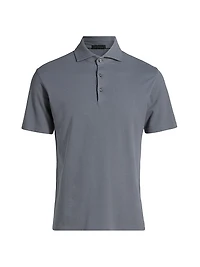COLLECTION Knit Piqué Polo Shirt