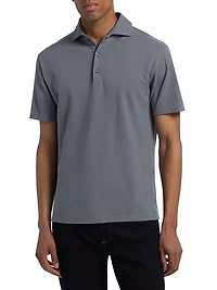 COLLECTION Knit Piqué Polo Shirt