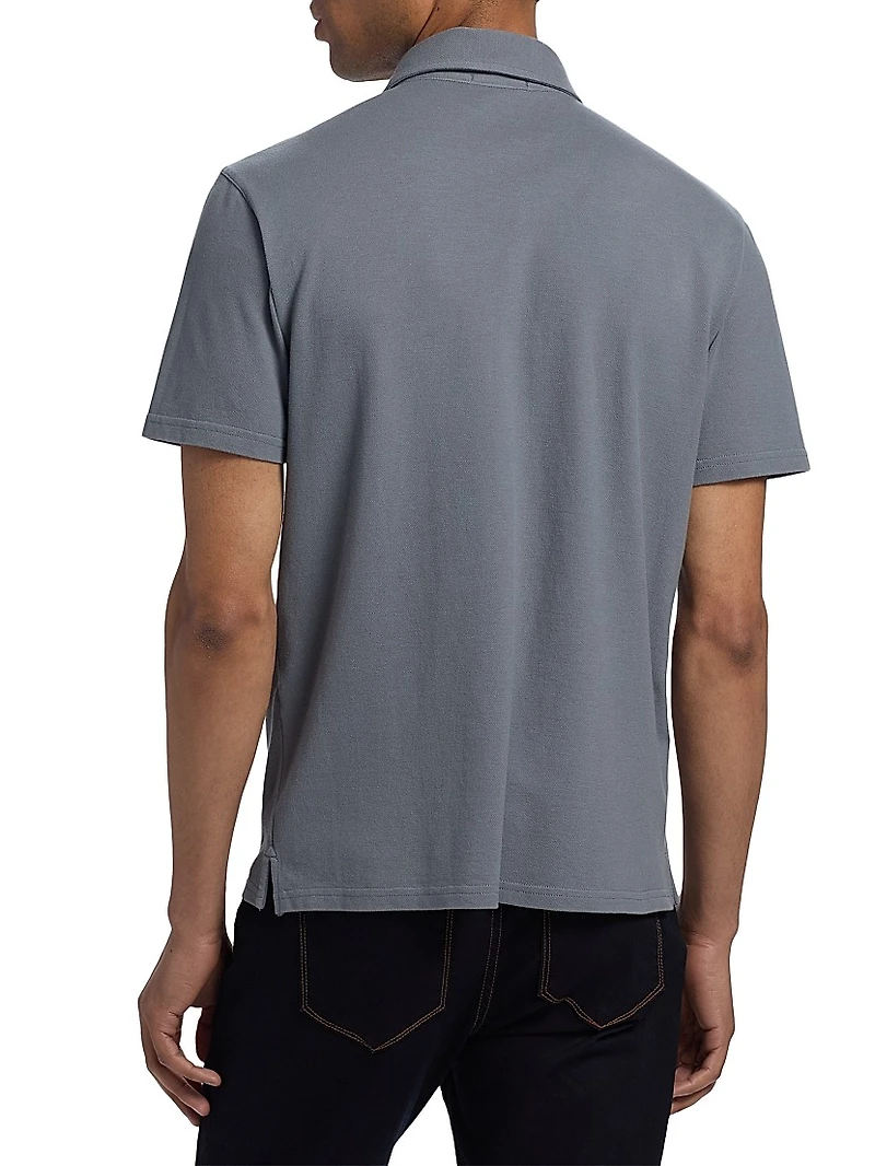 COLLECTION Knit Piqué Polo Shirt