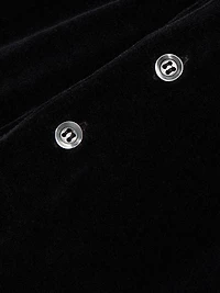 COLLECTION Velvet Knit Polo Shirt
