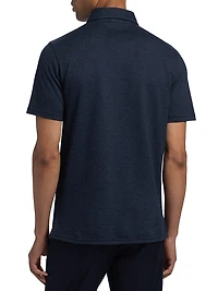 COLLECTION Birdseye Short-Sleeve Polo Shirt