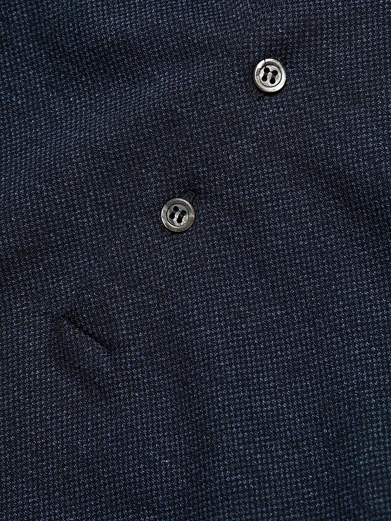 COLLECTION Birdseye Short-Sleeve Polo Shirt