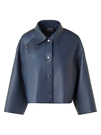 Dalia Leather Shacket