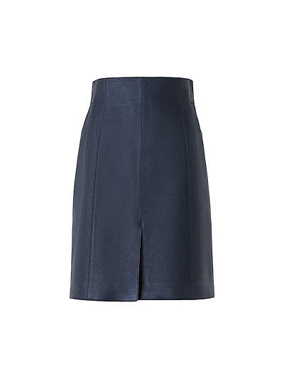 Leather Short Skirt