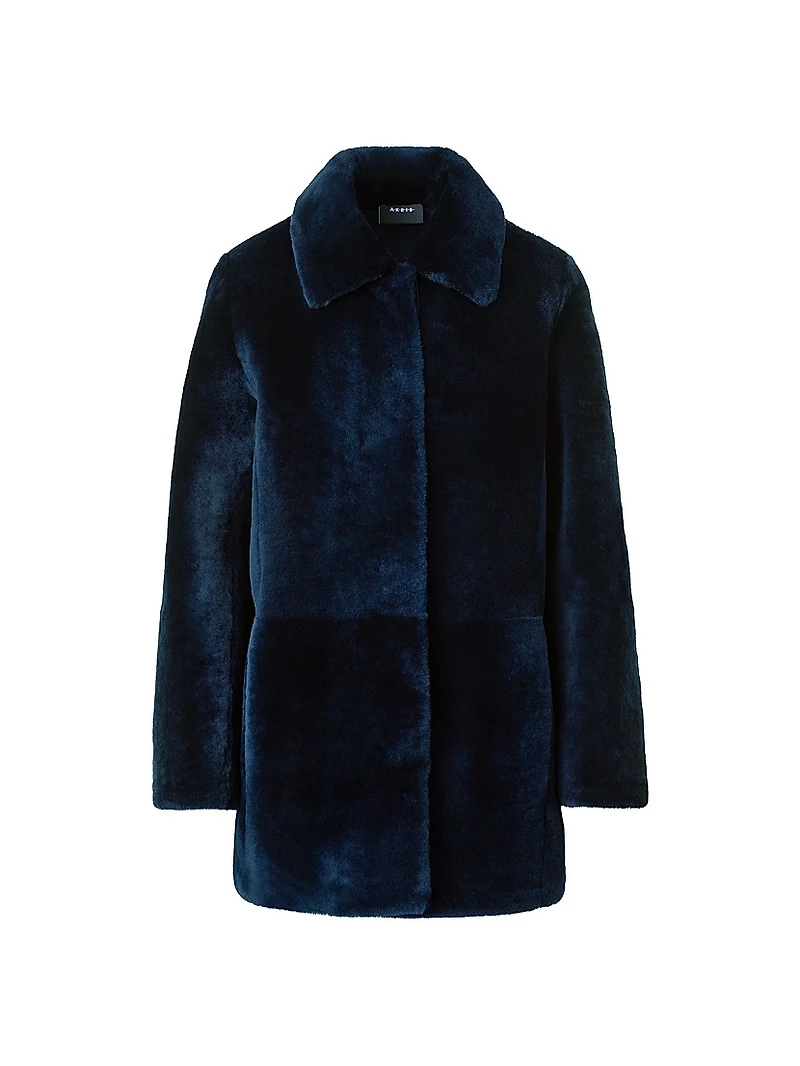 Yaron Shearling Short Coat