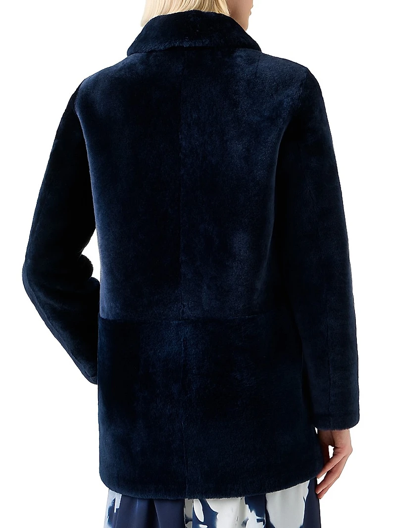 Yaron Shearling Short Coat