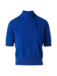 Tot Cashmere Knotted Top
