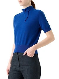 Tot Cashmere Knotted Top