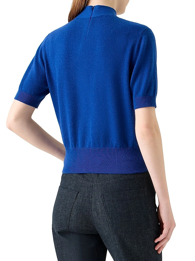 Tot Cashmere Knotted Top